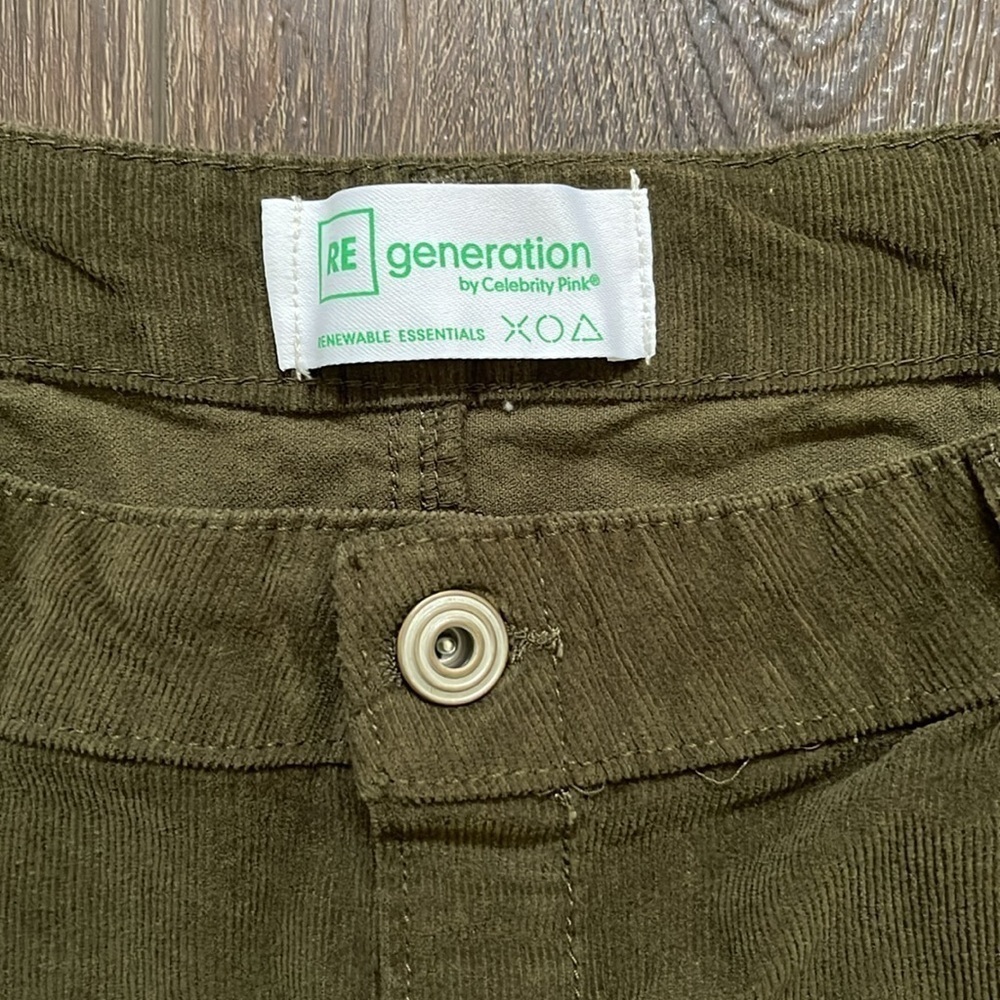 RE Generation Corduroy Mini Skirt Size 11/30 - Picture 3 of 6